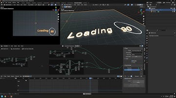 Blender - Geometry nodes - Loading animation