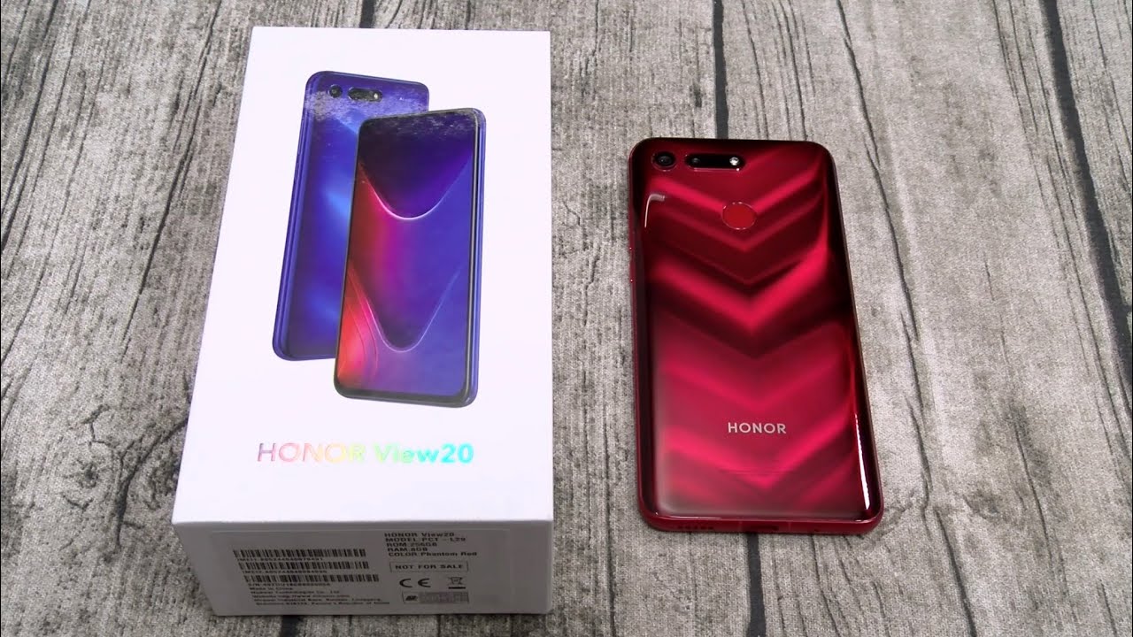 Huawei Honor View 20 - Desembalaje!