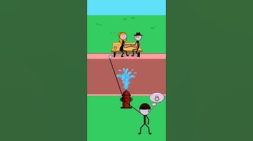 How to draw a Stickman #shorts