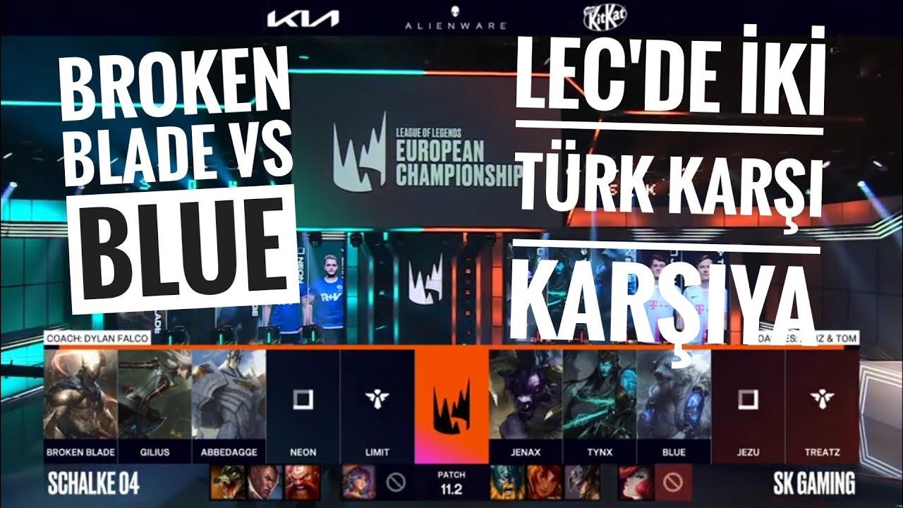 S04 vs SK maç özeti!!  Broken Blade vs Blue maç Özeti LEC S04 Broken Blade SK Blue maç özetleri