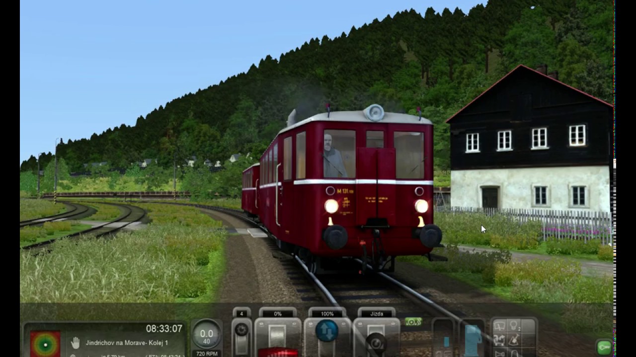 -Tutoriál- Jak nastartovat Hurvínka - M 131.1 - Train Simulator 2018