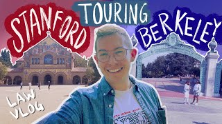 Touring UC Berkeley and Stanford Law (Vlog) | Journey to Law School