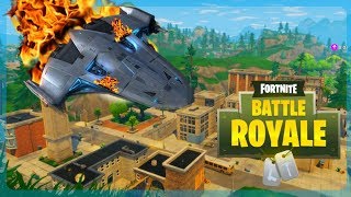 UN VAISSEAU SPATIAL SUR FORTNITE  !?