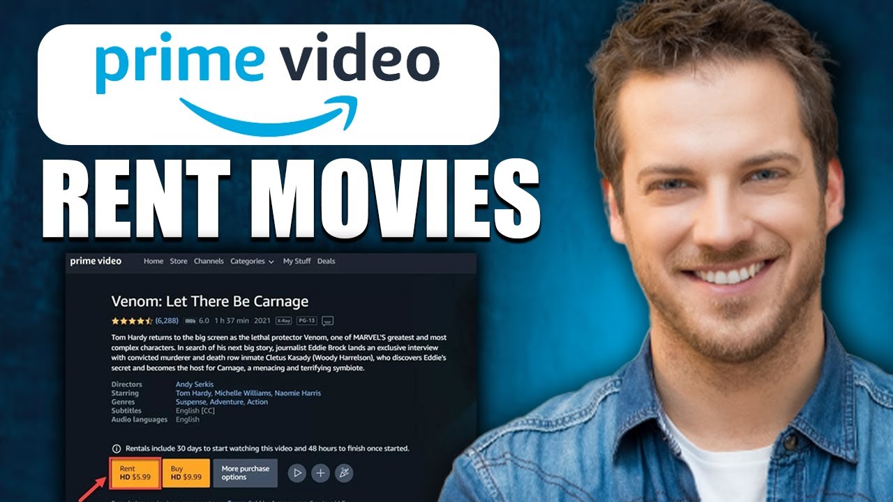 How To Rent Movies On Amazon Prime Video - YouTube