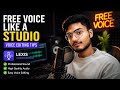 How To Edit Voice Like Pro FREE 🧠 | No Mic Needed Lexis Audio Editor Tutorial Hindi