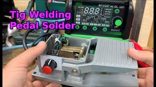 Tig Welder Pedal add-on. The robust version.