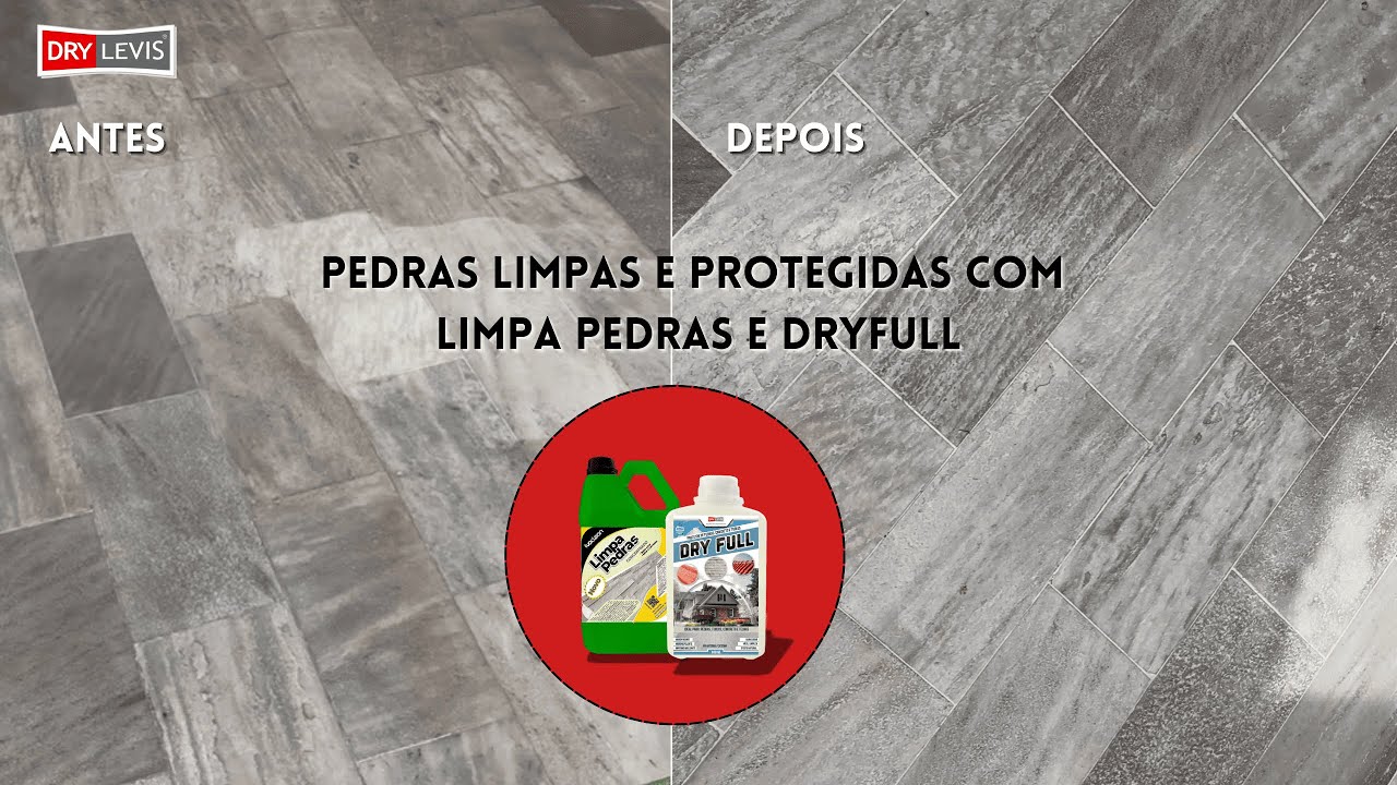 Como Limpar e Proteger Piso de Pedra – Passo a Passo com Limpa Pedras e ...