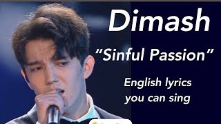 Dimash  New English lyrics you can sing to “Sinful Passion” by Dimash