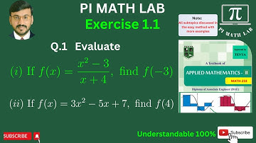 Math-233 Exercise 1.1 Question # 1 in | Urdu | Hindi | #mathematics #MATH233 #DAEmathematics