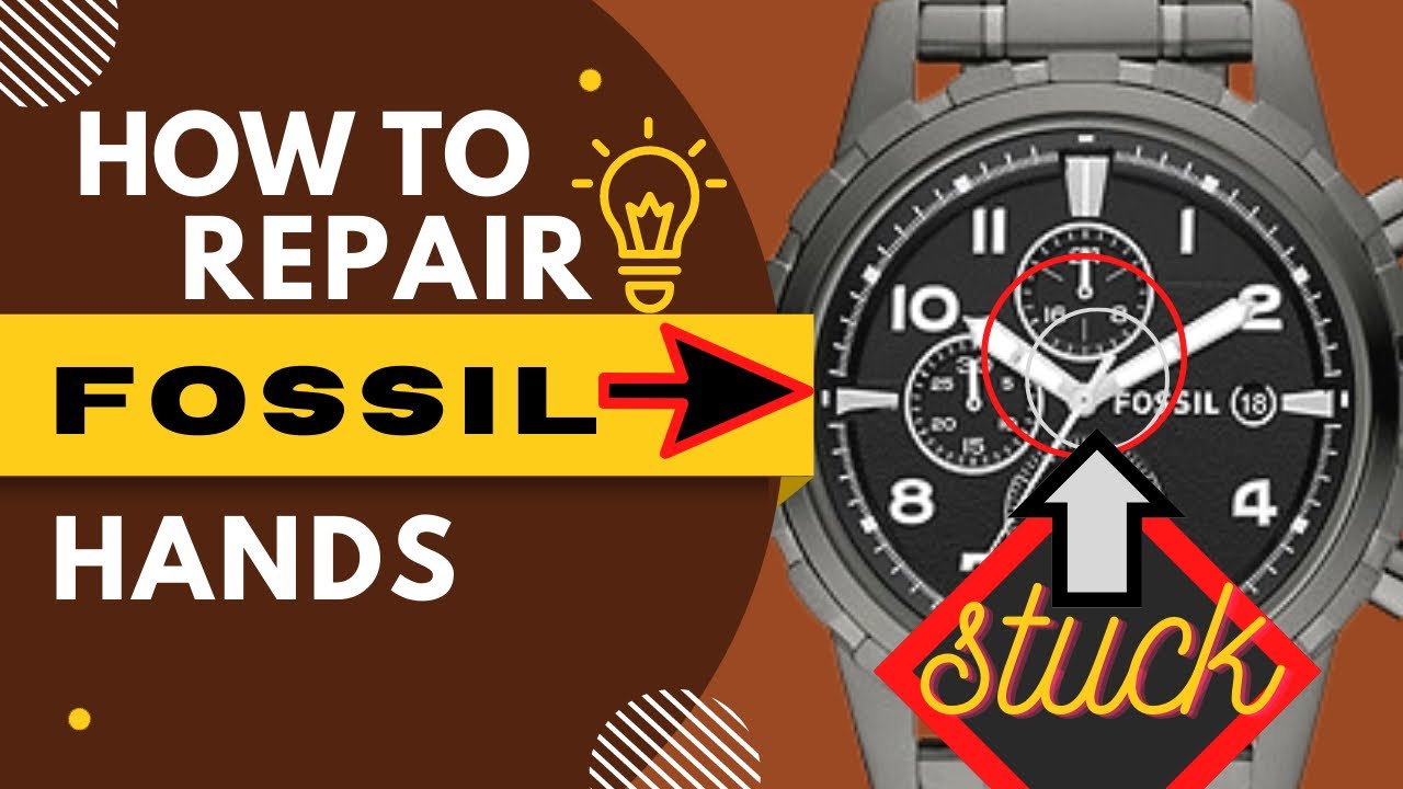 FOSSIL WATCH | Watch Repair | Watch Battery | DIY - YouTube