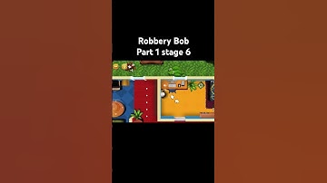 Robbery Bob #robbery part 1 stage 6 please subscribe 🥺 for my channel #infamousmovie #robbery