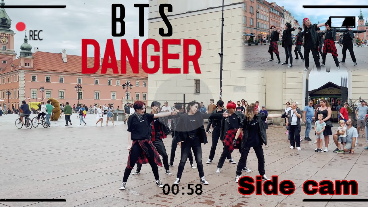 [KPOP IN PUBLIC | Poland ] BTS (방탄소년단) 'Danger' SIDE CAM [dance cover by Cerberus DC | Ukraine]