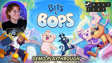 Rhythm Game - Bits & Bops! | Live Demo Playthrough