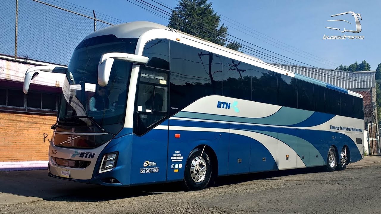 Volvo 9800 de ETN Enlaces Terrestres Nacionales - YouTube