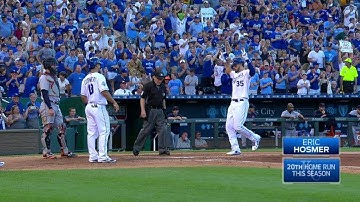 DET@KC: Hosmer launches a two-run jack to right
