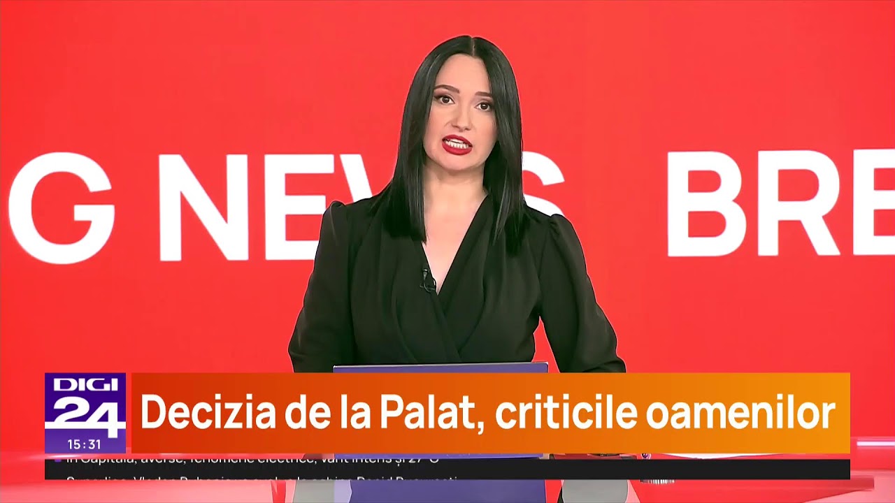 🟣 Digi24 News at 3 PM – June 15, 2026 | Statements by Prime Minister-elect Adrian Veștea