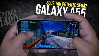 GALAXY A55 5G Test de POTENCIA y RENDIMIENTO│Prueba de JUEGOS y CALENTAMIENTO│Exynos 1480