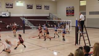 BHS at CCHS Volleyball 22 Sept 2016