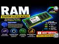 RAM (Random Access Memory) – Complete Explanation | Types, Functions & Uses