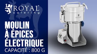 Moulin à épices électrique Royal Catering RCMZ-800 | Présentation du produit