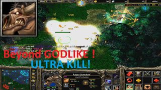 DotA 6.83d - Earthshaker Beyond GODLIKE ! (ULTRA KILL)