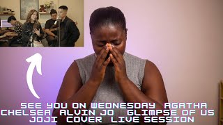 Agatha Chelsea & Alvin Jo - glimpse of us (Joji - Cover) - Live Session | REACTION!!