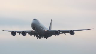 Last 747 Delivery and Fly-By - Atlas Air 747-8F - Queen of the Sky