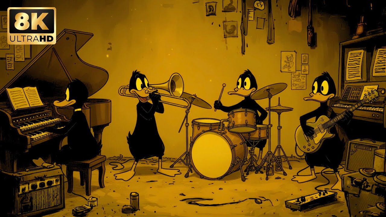 Retro 1950s Noir Jazz - 2 Hours of Atmospheric Lounge for Late Night Thoughts City Rain