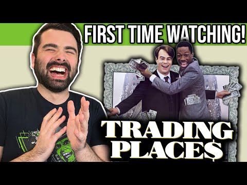 TRADING PLACES MOVIE REACTION! EDDIE MURPHY IS A COMEDY IMPROV GENIUS