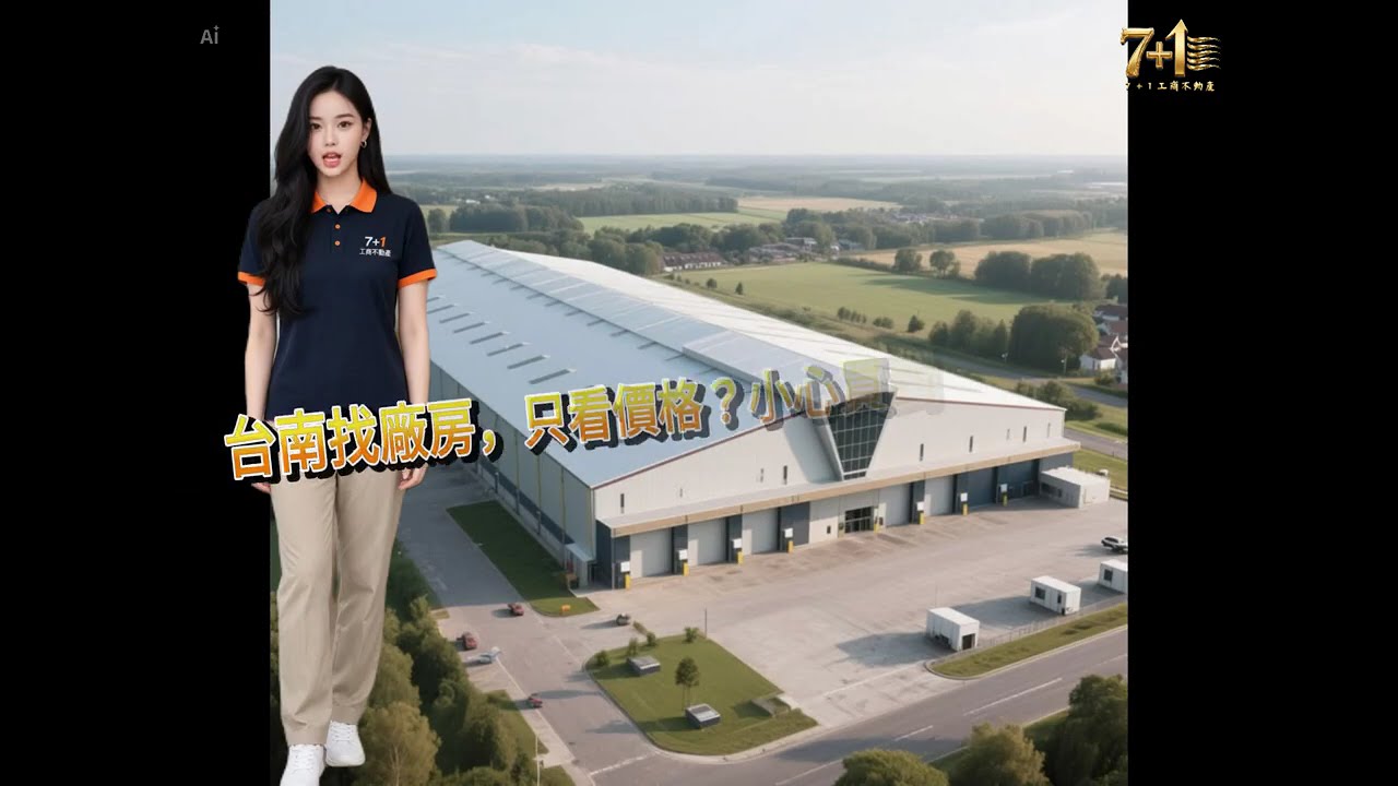 找台南工業廠房，記住這5件事：  先確認「能不能用」，再比較「值不值得買」！