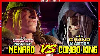 SF6 MenaRD (Alex) VS Combo King (M.Bison)💥Messatsu!💥スト6💥Street fighter 6