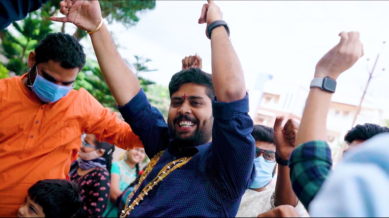 Ravi & Manasa ️ Wedding Highlights || Mass Dance | 4k | KGN Creations ...