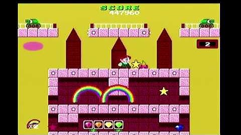 Rainbow Islands Review for the PC Engine CD and Turbografx CD by Second Opinion Game