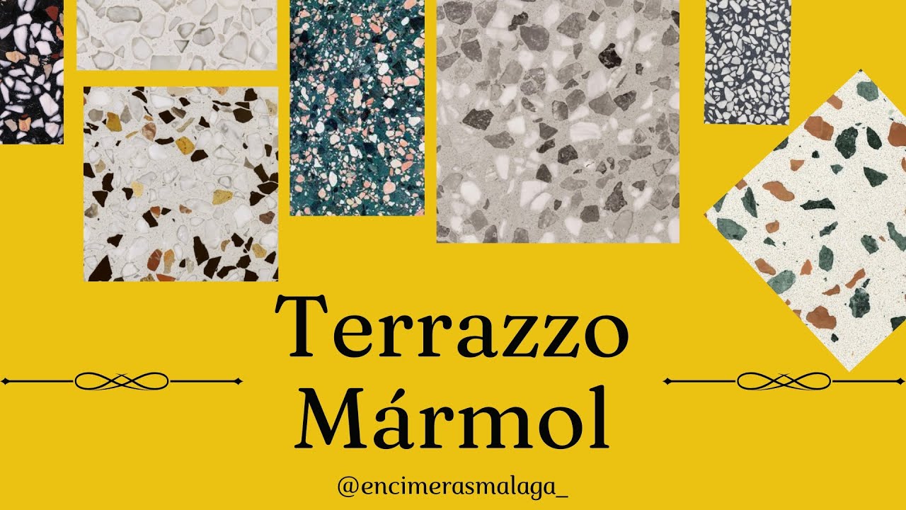 Presentación Encimeras Terrazzo Mármol para espacios comerciales y residenciales de Málaga