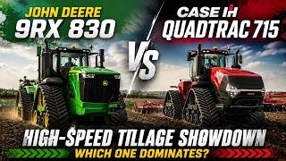 🔥 John Deere 9RX 830 vs Case IH Quadtrac 715 | Power Showdown