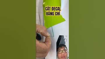 Cách cắt decal không làm phạm sơn xe #g2cars #automobile #muabanoto #reviewxe