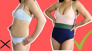 Swimsuits to Hide your Tummy? I tried everything and this is what ACTUALLY works