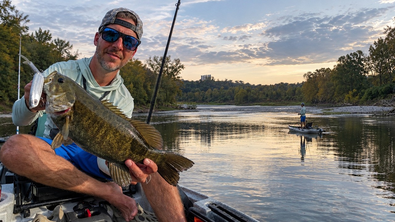 Legit My Best Solo Fishing Day Ever! | Smallies on BIG Glides