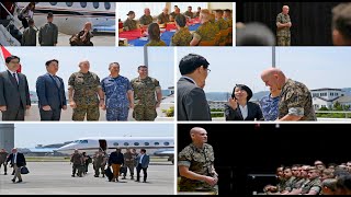 Watch: General & Sergeant Major Make Historic Visit to Marine Corps Air Station!