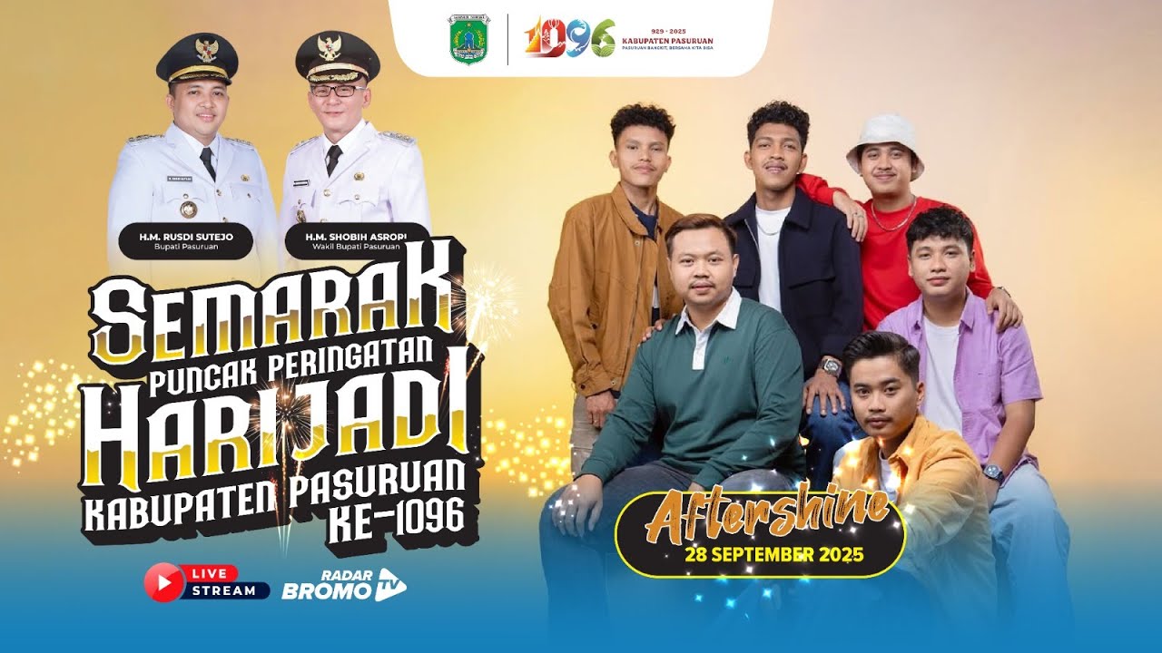 LIVE! AFTERSHINE PERFORM PEKAN RAYA PASURUAN 2025