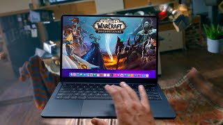 Можно ли играть в World of Warcraft на MacBook Air M1? (сильно греется?)