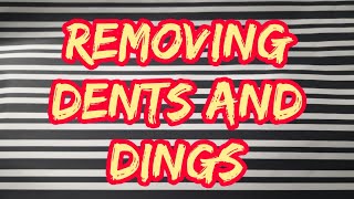 Removing Dents And Dings (English Subtitle)