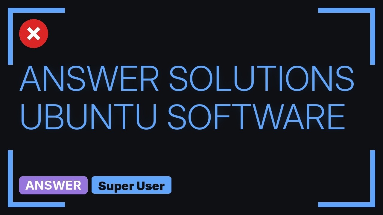 Ubuntu Software Center missing - YouTube