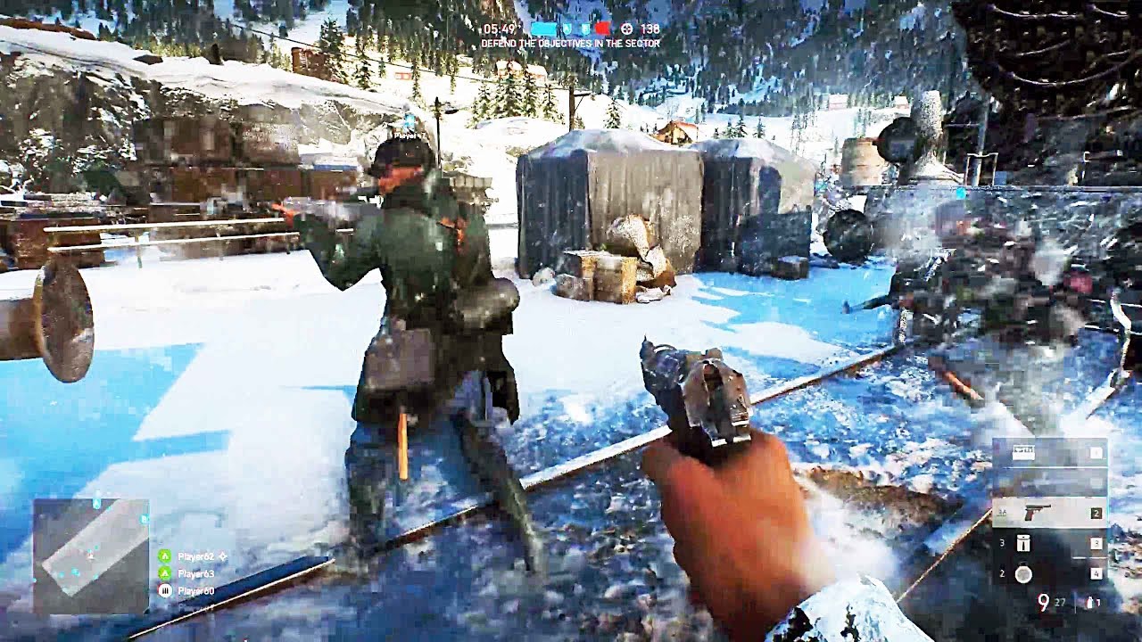 BATTLEFIELD V™ Lofoten - Cada Equipe Por Si  Stg 44 🔫 BF5 GamePlay  PlayStation 5™ 