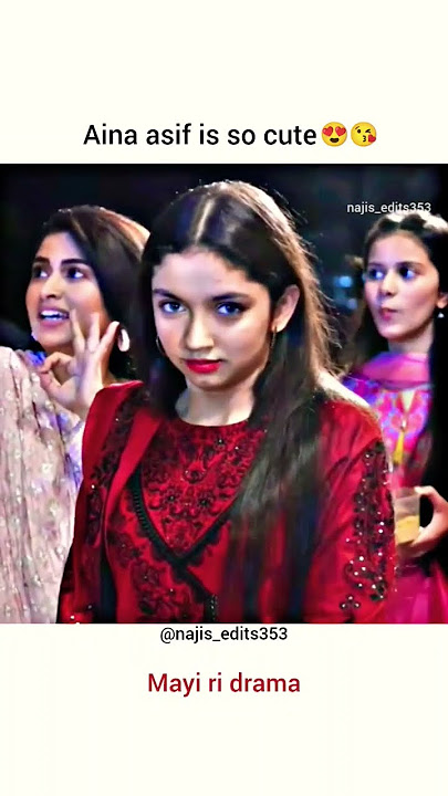 Aina asif is so cute😍☺.. #explore # trending #youtubeshort