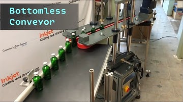 Bottomless Conveyor for Dropper Bottles and Tinctures