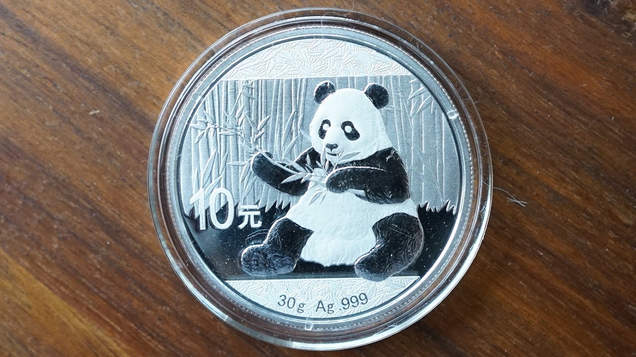 2017 30 gram Chinese Silver Panda Review - YouTube