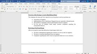 VU | MGMT614 | Supply Chain Management Assignment 2 | 2021