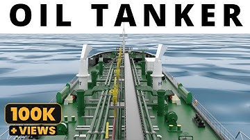 Oil Tanker 3D Animated Explanation | Ship Terminology | Virtual Tour of an Oil Tanker Ship