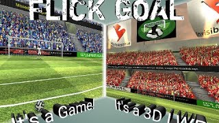 Flick Goal 3D Live Wallpaper Game screenshot 4